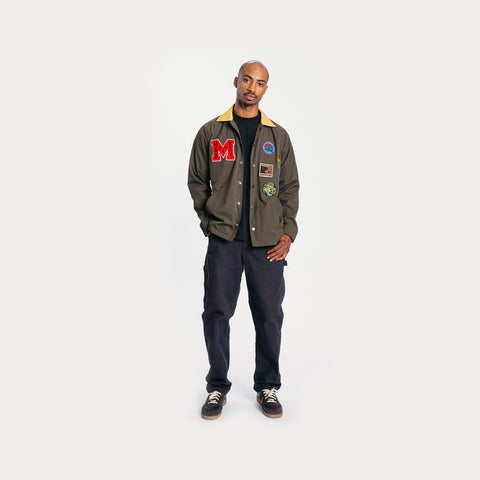 Summer League Coaches Jacket - Forest Green