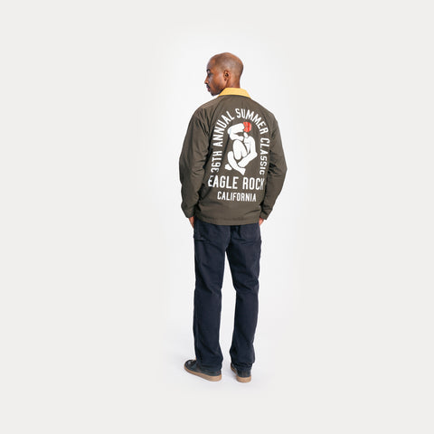 Summer League Coaches Jacket - Forest Green