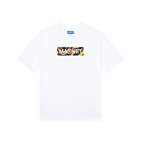 Bar Logo T-Shirt - White/Multi