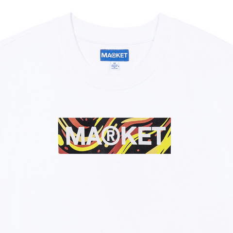 Bar Logo T-Shirt - White/Multi