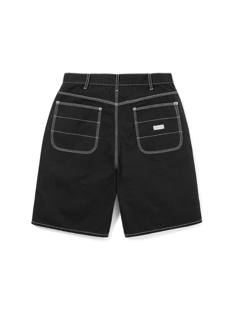 Contrast Stitch Short - Black