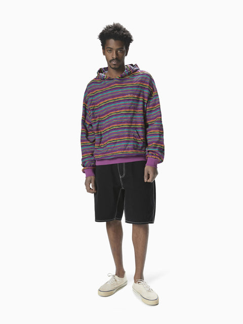 Contrast Stitch Short - Black