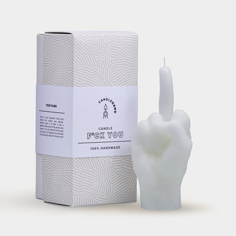 F*ck You Candle - White