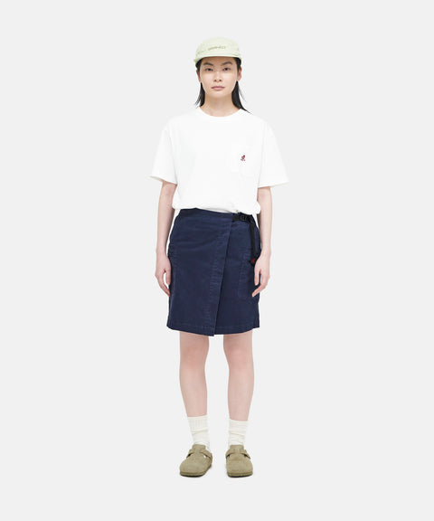 Wrap Skirt - Double Navy