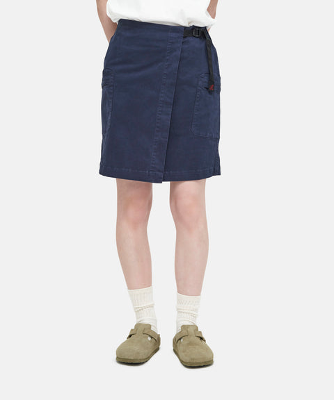 Wrap Skirt - Double Navy