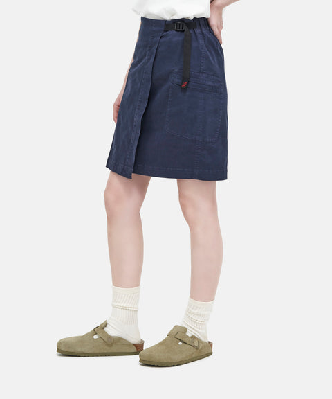 Wrap Skirt - Double Navy