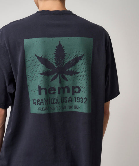 Hemp T-Shirt - Navy Pigment