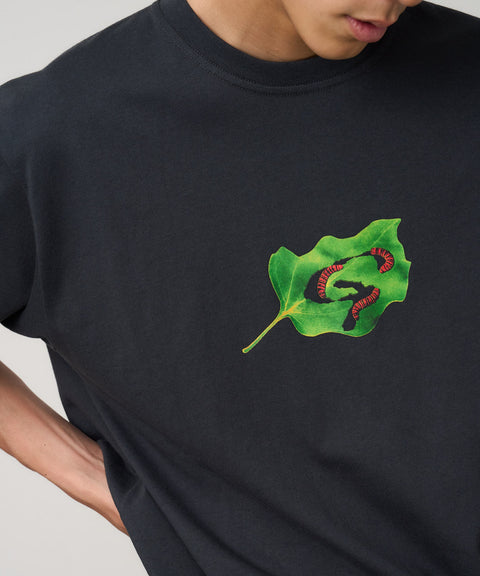 Leaf T-Shirt - Vintage Black