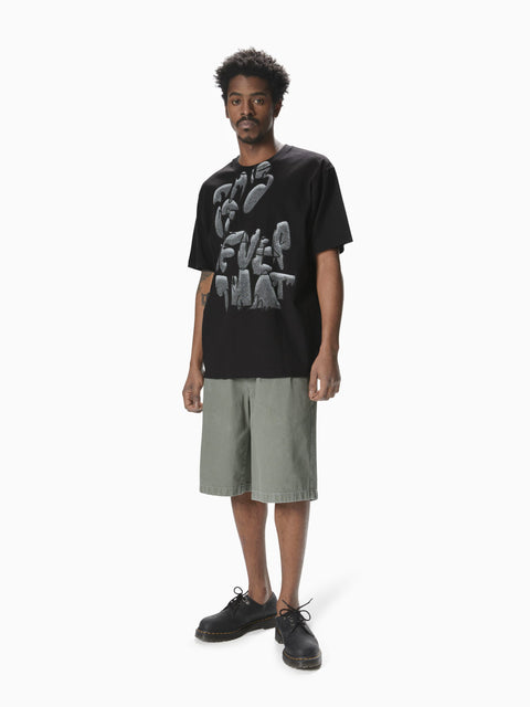 Graffiti T-Shirt - Off Black