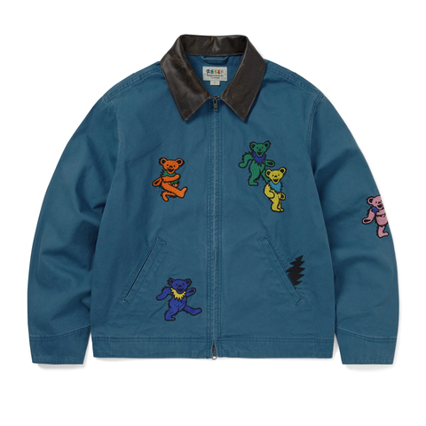 GD Dancing Bears Work Jacket - Blue