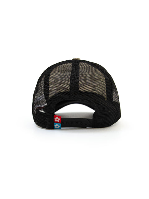 Eye Logo Trucker Hat - Black
