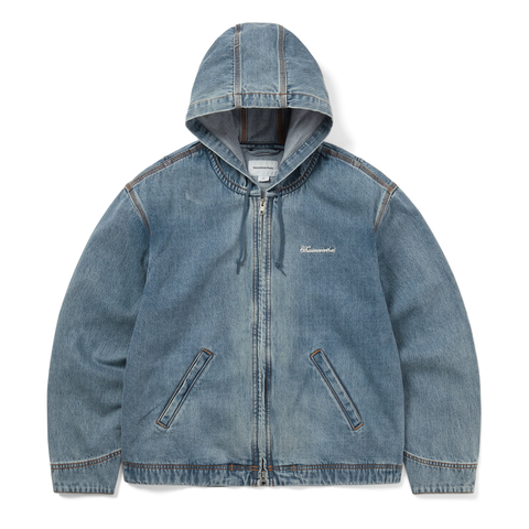 Washed Carpenter Jacket - Washed Blue