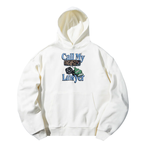 Call My Lawyer Chase Hoodie - White