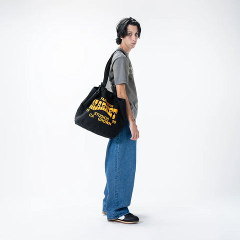 Farmers Market Tote Bag - Washed Black