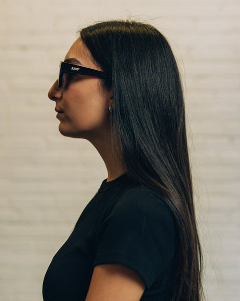 Model V Sunglasses - Black