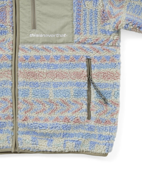 SP Sherpa Fleece Jacket - Stone