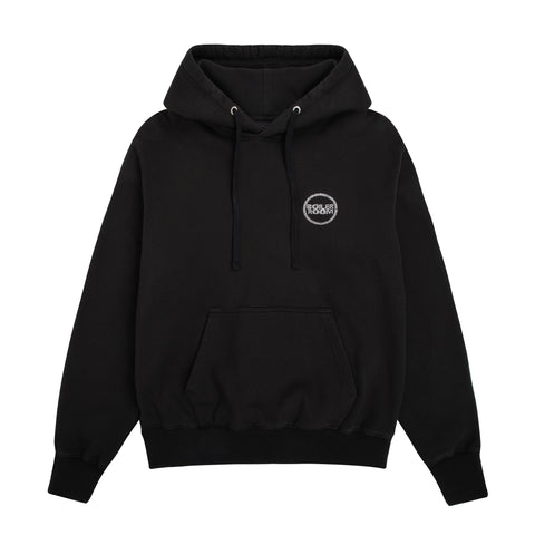 Diamante Logo Hoodie - Black