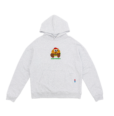 Charr Burger Hoodie - Grey