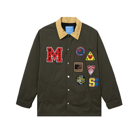 Summer League Coaches Jacket - Forest Green