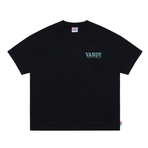 Chrome Flower T-Shirt - Black