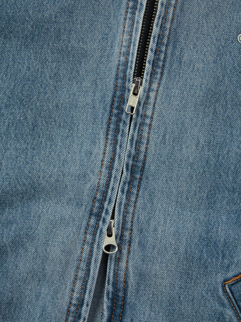 Washed Carpenter Jacket - Washed Blue