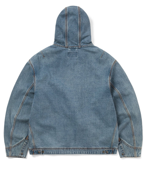 Washed Carpenter Jacket - Washed Blue