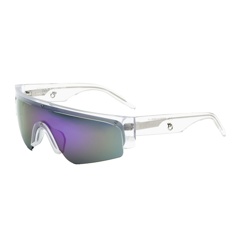 Halo x Charli Cohen Sunglasses - Clear/Purple