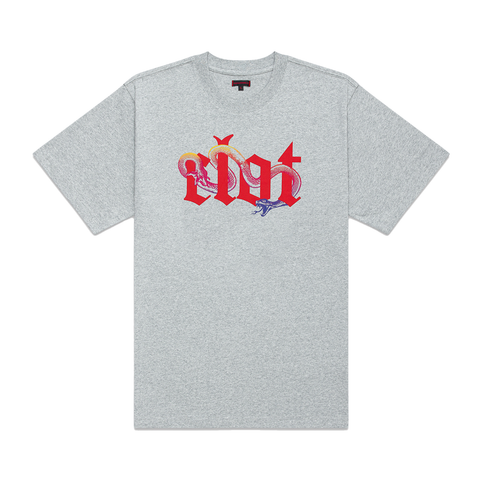Snake Logo T-Shirt - Grey