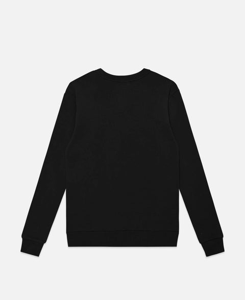 Script Crewneck - Black