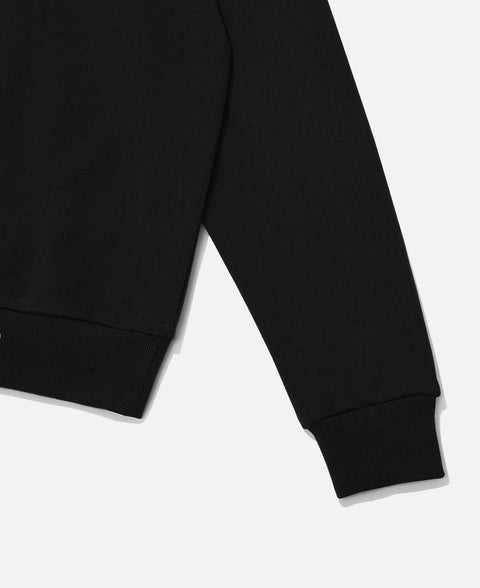 Script Crewneck - Black