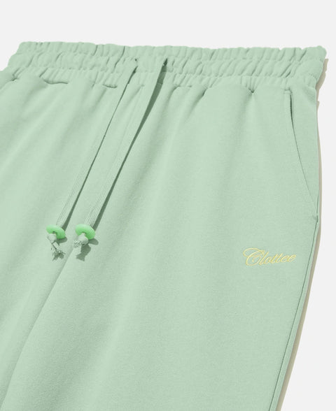 Script Sweatpant - Light Green