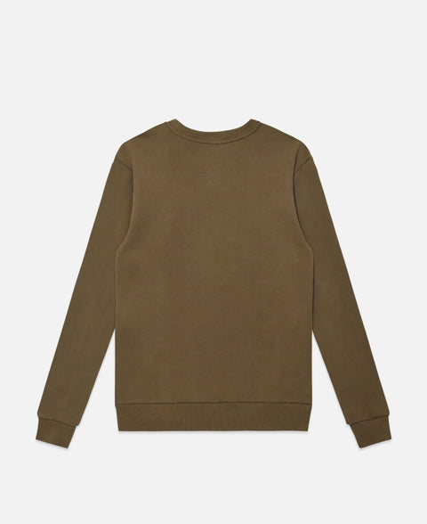 Script Crewneck - Brown