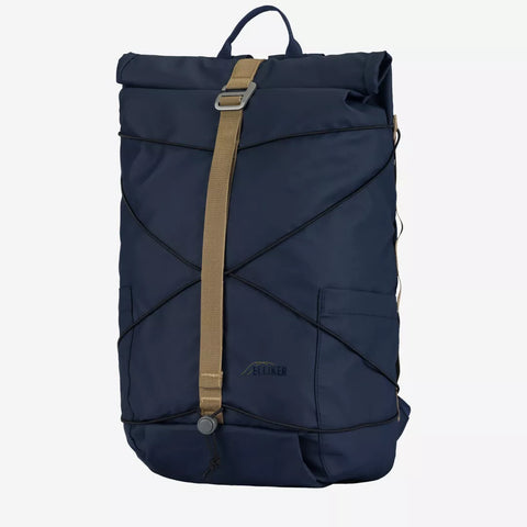 Dayle 21/25L Roll Top Backpack - Navy