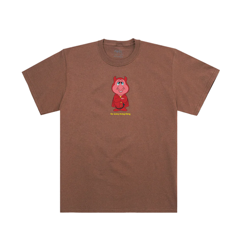 Lil' Devil T-Shirt - Light Brown