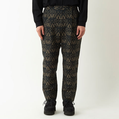 Jacquard Tapered Pant - Botanical