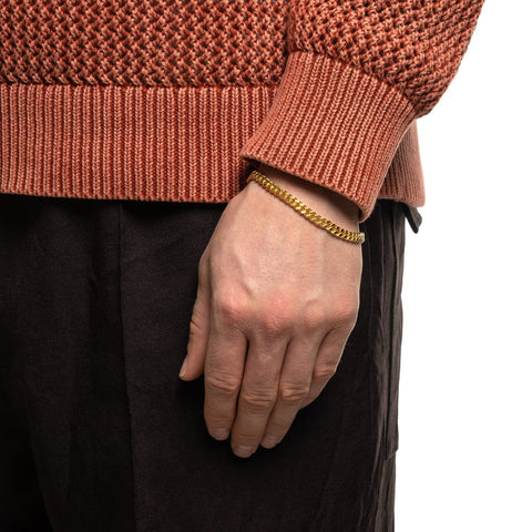 Cuban Link Bracelet 5mm - 14k Gold