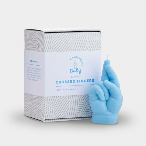 Fingers Crossed Baby Candle Hand - Locals Streetwear NZ