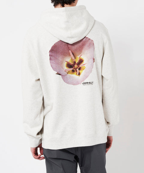 Flower Hoodie - Ash Grey