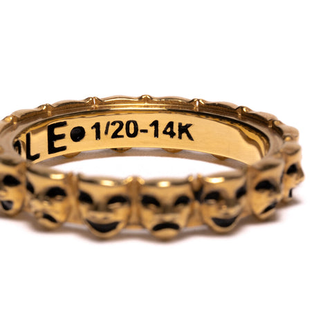Laugh Now, Cry Later Ring - 14k Gold Plated