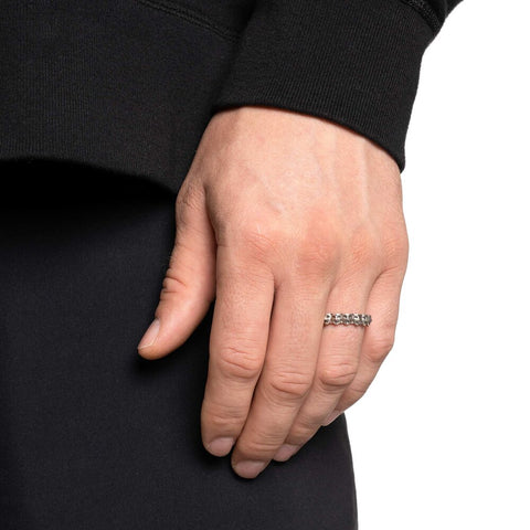Laugh Now, Cry Later Ring - Silver