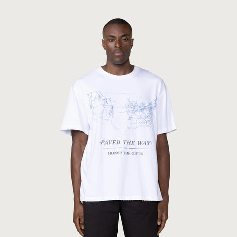 Pave The Way T-Shirt - White