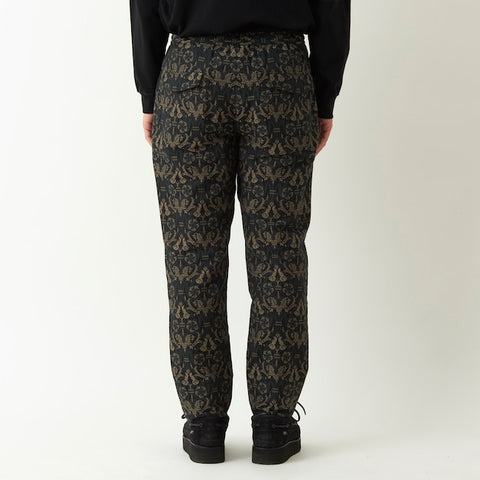 Jacquard Tapered Pant - Botanical