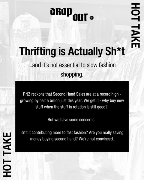 Thrift With Caution - Why Buying Second Hand Isn't Always Better
