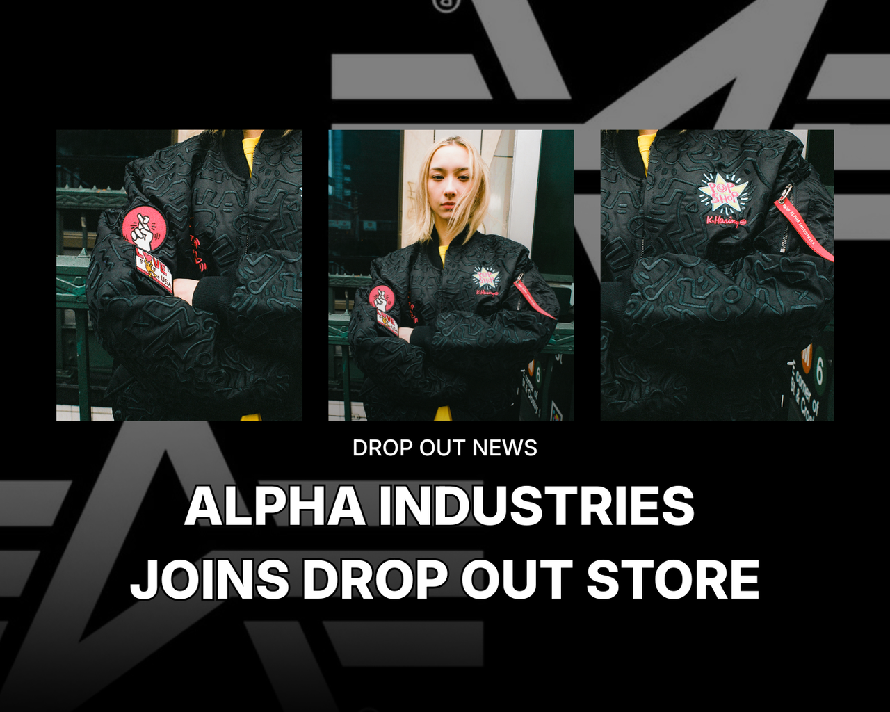 Alpha Industries Joins Drop Out Store