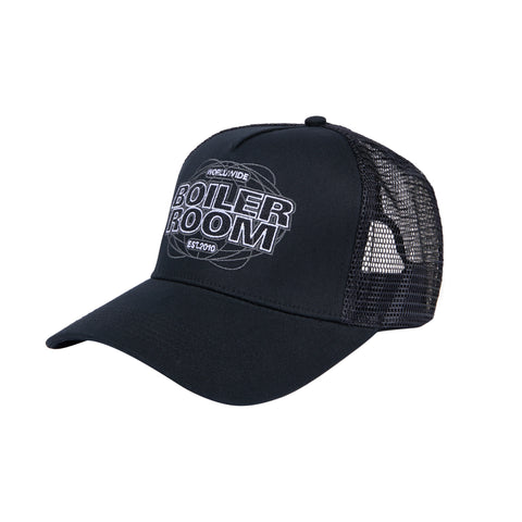 Boiler Room Worldwide Cap - Black