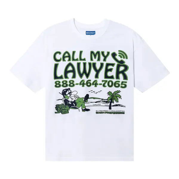 Offshore Lawyer T-Shirt - White