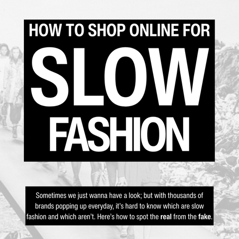 Slow Fashion... There's More To It