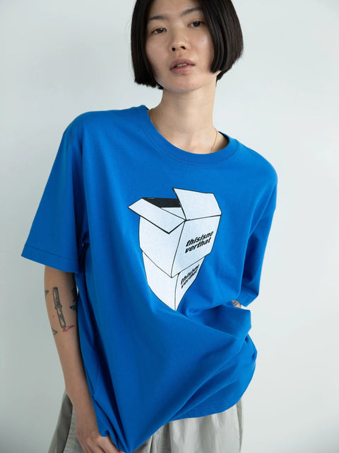 2 Parcels T-Shirt - Blue