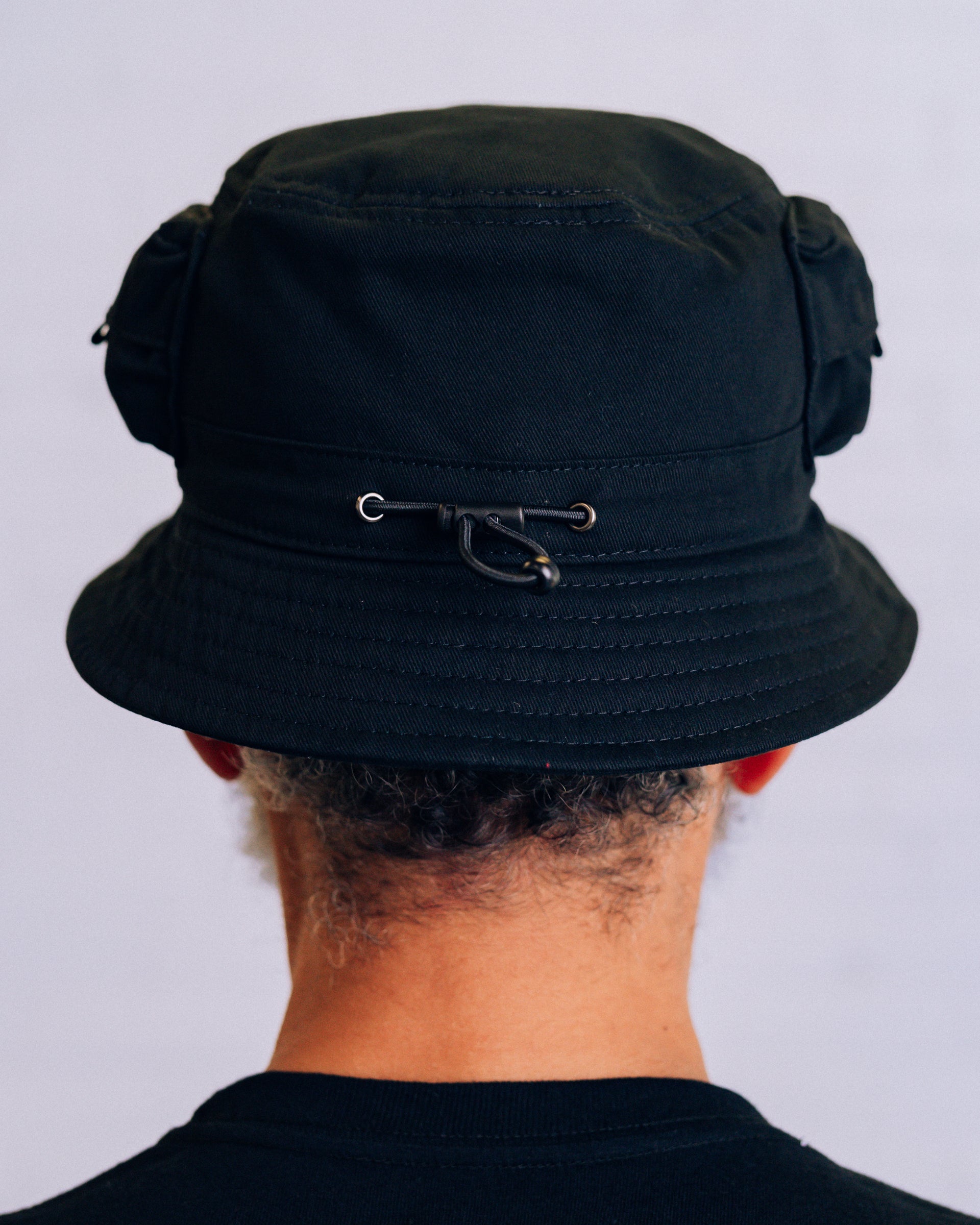 Tech Bucket Hat - Black