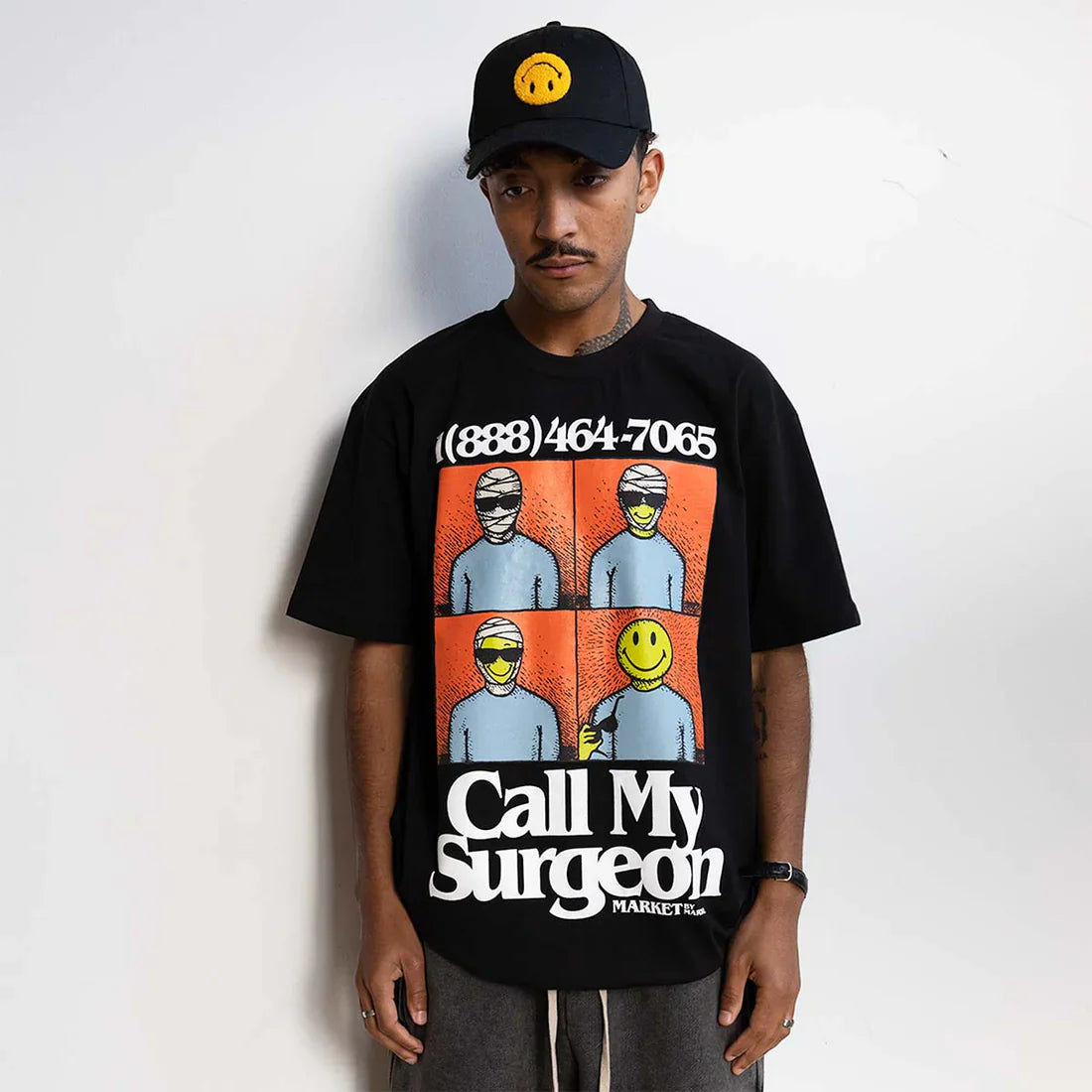 Call My Surgeon T-Shirt - Black